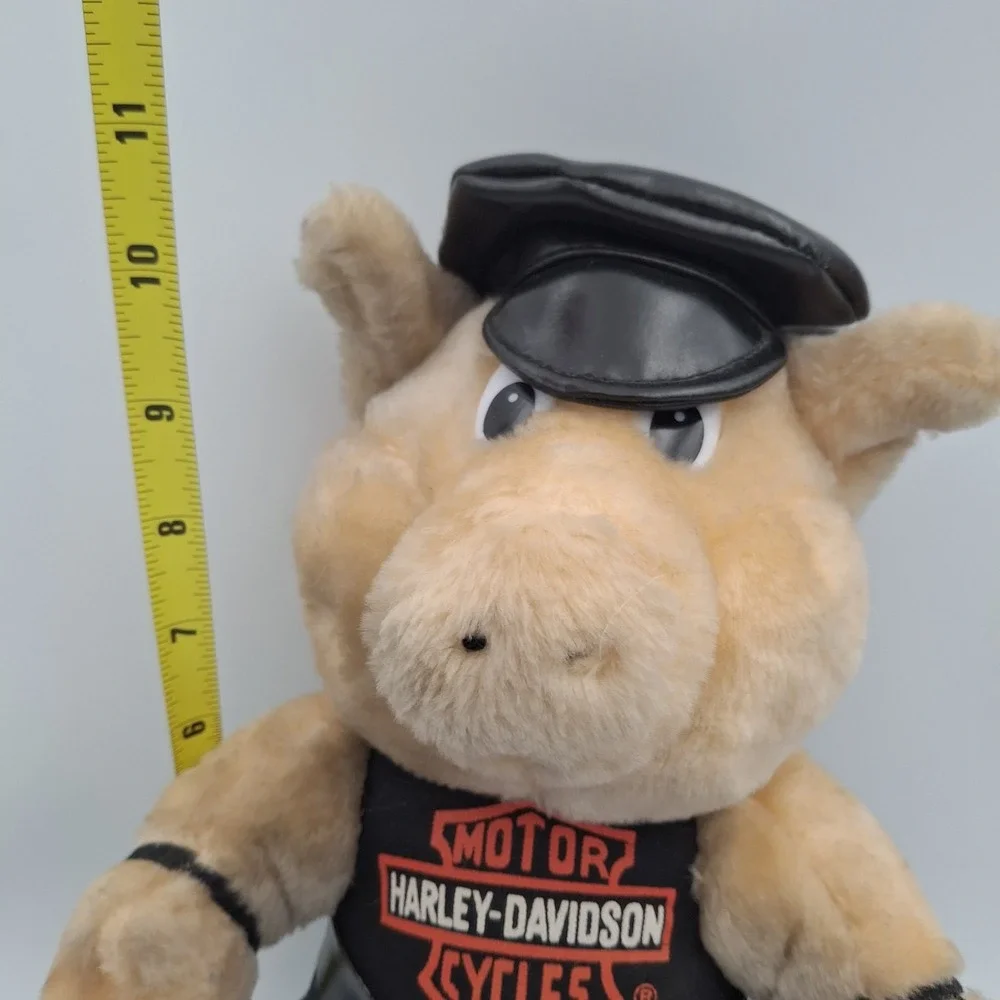 1998 Harley Davidson Motorcycle Biker‎ Pig Hog Plush Stuffed Tough Persona Dusty